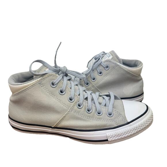 Converse Chuck Taylor All Star Ox Madison Mid Womens Sz 9 Wolf Grey Pearl - Picture 1 of 14